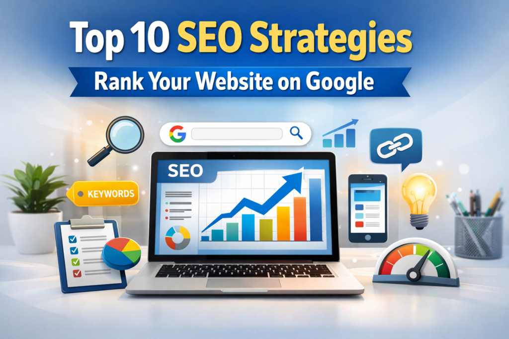 Top SEO strategies to rank your website on Google